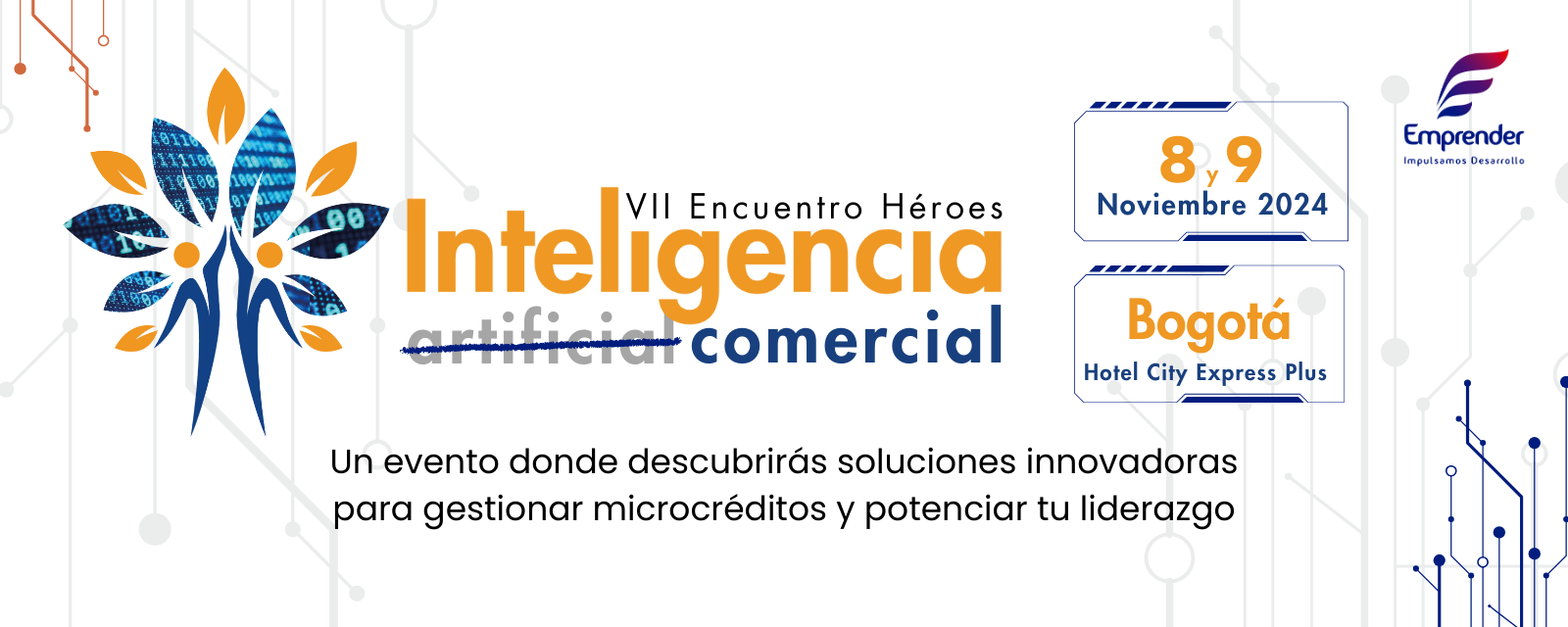 Banner promocional de Emprender